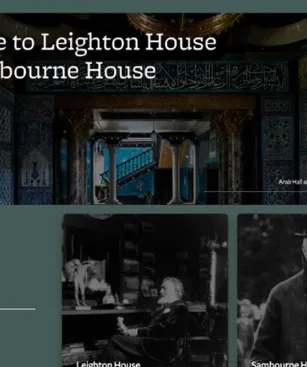 Desktop screen view of RBKC site